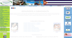 Desktop Screenshot of cubandhealth.com